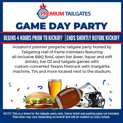 ALL Tailgates NFL 2025 - Houston Texans